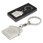Metal Keyrings - House Metal Key Ring