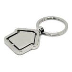 Metal Keyrings - Spinning House Metal Key Ring