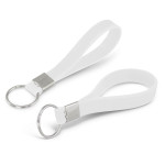 Printed Keyrings - Silicone Key Ring - Embossed
