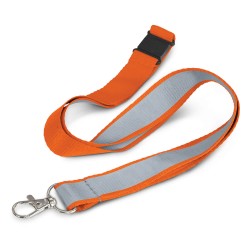 Custom Printed Lanyards  - Reflector Lanyard