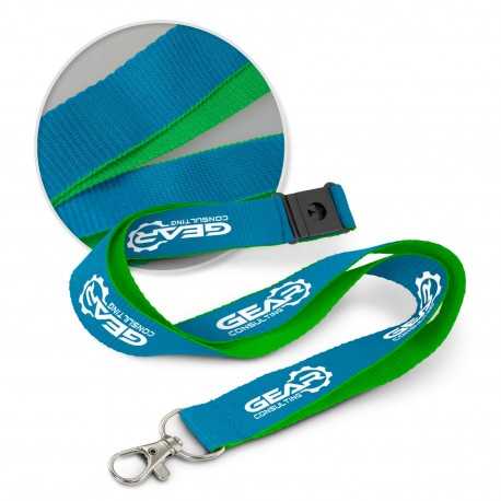 Custom Printed Lanyards  - Duplex Lanyard