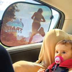 Promotional Car Gifts  - Car Sunshade Set