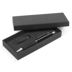 Metal Promotional Pens  - Turbo Gift Set