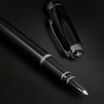 Metal Promotional Pens - Swiss Peak Heritage Rollerball Pen