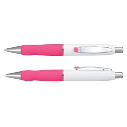 Metal Promotional Pens  - White barrel Turbo Metal Pen