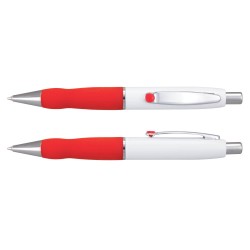 Metal Promotional Pens  - White barrel Turbo Metal Pen