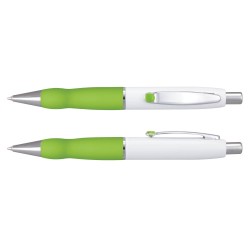 Metal Promotional Pens  - White barrel Turbo Metal Pen