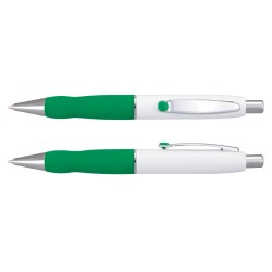 Metal Promotional Pens  - White barrel Turbo Metal Pen