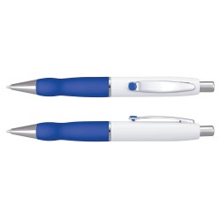 Metal Promotional Pens  - White barrel Turbo Metal Pen