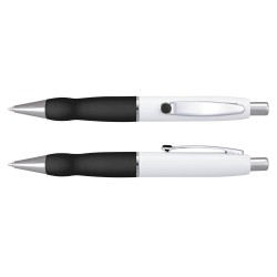 Metal Promotional Pens  - White barrel Turbo Metal Pen