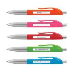 Plastic Promotional Pens  - Spin Message Pen