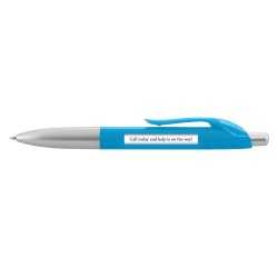 Plastic Promotional Pens  - Spin Message Pen