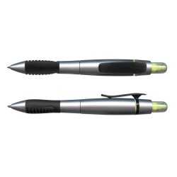 Plastic Promotional Pens  - Duo Pen with Highlighter