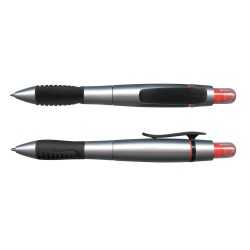 Plastic Promotional Pens  - Duo Pen with Highlighter