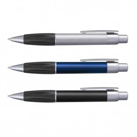 Plastic Promotional Pens  - Matrix Metallic Plastic Pen