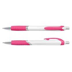 Plastic Promotional Pens  - Jet Pen - White Barrel