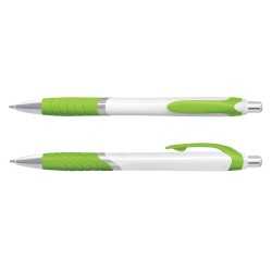 Plastic Promotional Pens  - Jet Pen - White Barrel