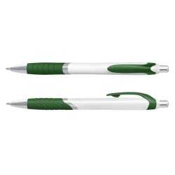 Plastic Promotional Pens  - Jet Pen - White Barrel