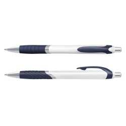 Plastic Promotional Pens  - Jet Pen - White Barrel