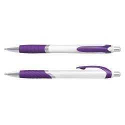 Plastic Promotional Pens  - Jet Pen - White Barrel
