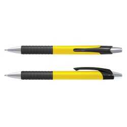 Plastic Promotional Pens  - Cleo Coloured Barrel Plastic Pen