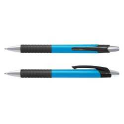 Plastic Promotional Pens  - Cleo Coloured Barrel Plastic Pen