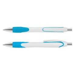 Plastic Promotional Pens  - Curve Plastic Pen