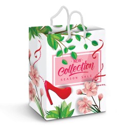 Paper Bags  - Large Laminated Paper Carry Bag - Full Colour