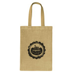Jute Shopping &amp; Tote Bags - Zeta Jute Tote Bag
