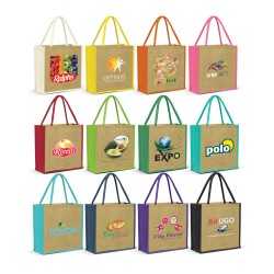 Jute Shopping & Tote Bags  - Monza Jute Tote Bag