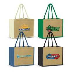 Jute Shopping & Tote Bags  - Torino Jute Tote Bag