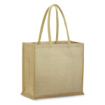 Jute Shopping &amp; Tote Bags - Modena Juco Tote Bag