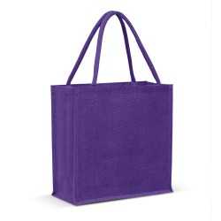 Jute Shopping & Tote Bags  - Monza Jute Tote Bag - Solid colours