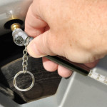 Tools &amp; Pocket Knives - Tyre Pressure Gauge Key Ring