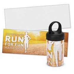 Sports Towels  - Yeti Premium Cooling Towel - Full Colour - Tube