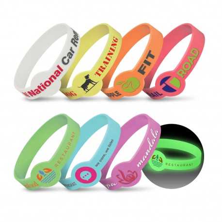 Wristbands  - Xtra Silicone Wrist Band - Glow in the Dark