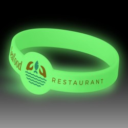 Wristbands  - Xtra Silicone Wrist Band - Glow in the Dark