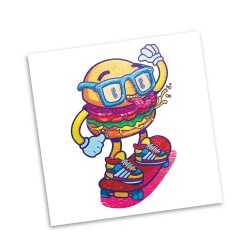 Printed Tattoos  - Temporary Tattoo Foil - 51mm x 51mm