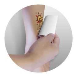 Printed Tattoos  - Temporary Tattoo Foil - 51mm x 76mm