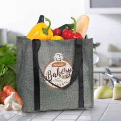 Non Woven Tote Bags - Super Shopper Heather Tote Bag