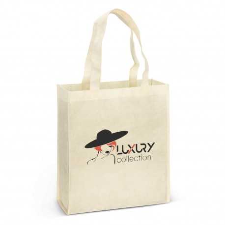 Cotton & Calico Tote Bags  - Kira A4 Natural Look Tote Bag