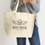 Shopping Tote Bags - City Shopper Natural Look Tote Bag
