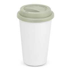 Reusable Coffee Cups - Plastic & Ceramic  - Aztec Double Wall Coffee Cup - Full Colour