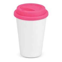 Reusable Coffee Cups - Plastic & Ceramic  - Aztec Double Wall Coffee Cup
