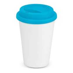 Reusable Coffee Cups - Plastic & Ceramic  - Aztec Double Wall Coffee Cup