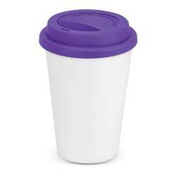 Reusable Coffee Cups - Plastic & Ceramic  - Aztec Double Wall Coffee Cup