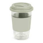 Reusable Coffee Cups - Plastic &amp; Ceramic - Aztec Double Wall Glass Cup