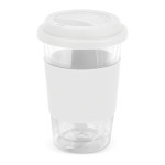 Reusable Coffee Cups - Plastic &amp; Ceramic - Aztec Double Wall Glass Cup