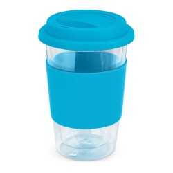Reusable Coffee Cups - Plastic & Ceramic  - Aztec Double Wall Glass Cup