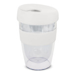 Reusable Coffee Cups - Plastic &amp; Ceramic - Express Cup Leviosa with Band - 330ml
